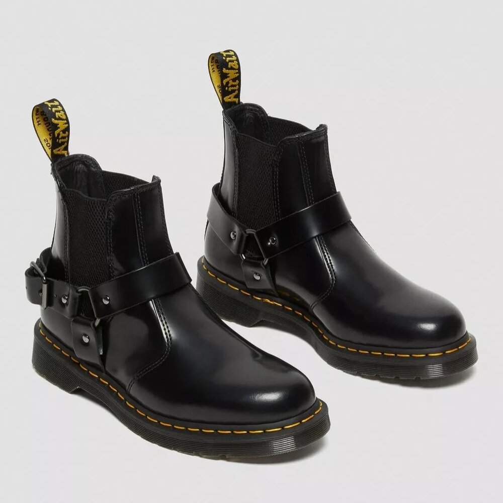 Doc Martens Wincox Smooth Leather Buckle Boots